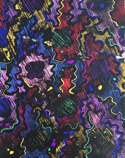 Vibrant Colors through a Window